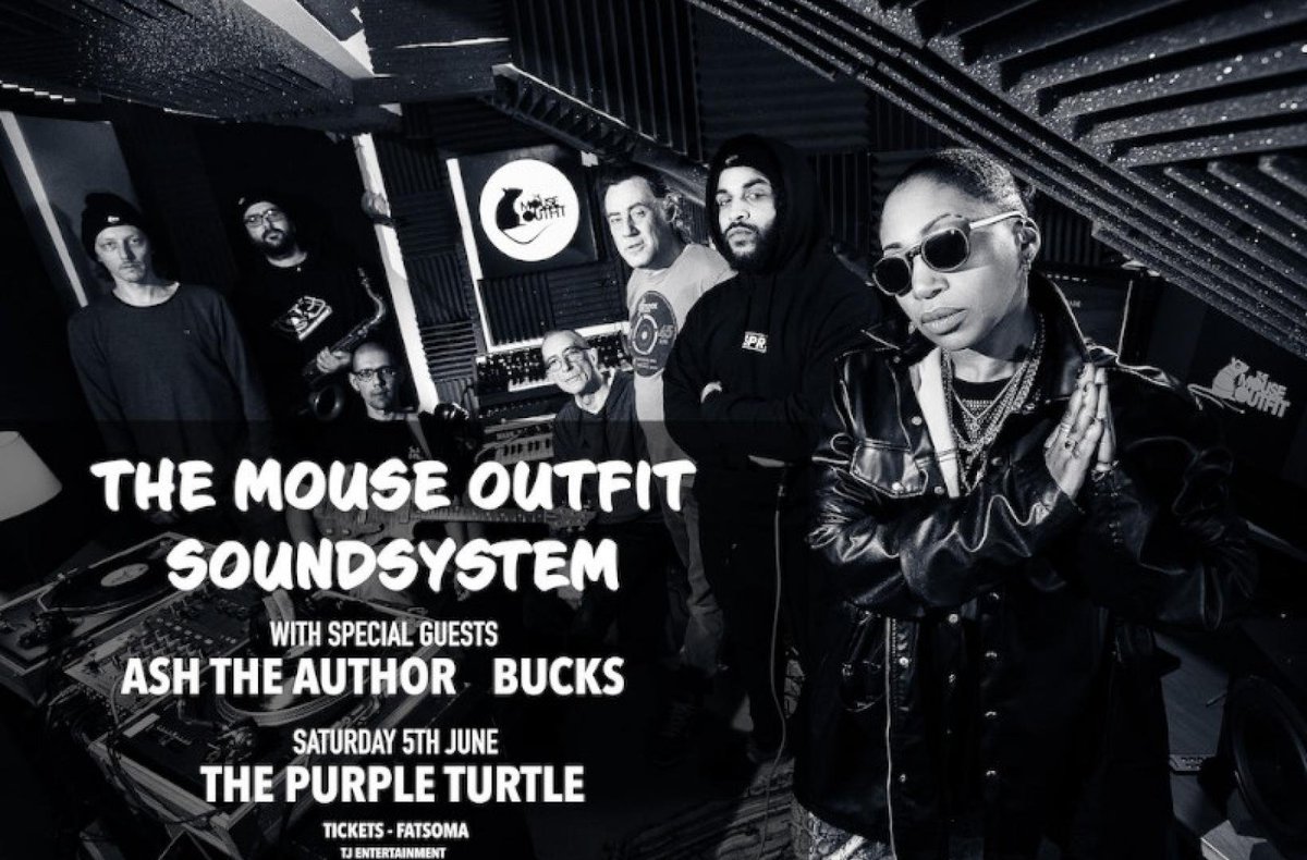 What's better than a garden party in the British summer time?

How about a party held in <a href="/PurpleTurtleRdg/">Purple Turtle</a> beer garden with some of the best in UK Hip-Hop right now!

Join <a href="/themouseoutfit/">THE MOUSE OUTFIT</a> for just such an event on Saturday 5 June 

whatsonreading.com/venues/purple-…