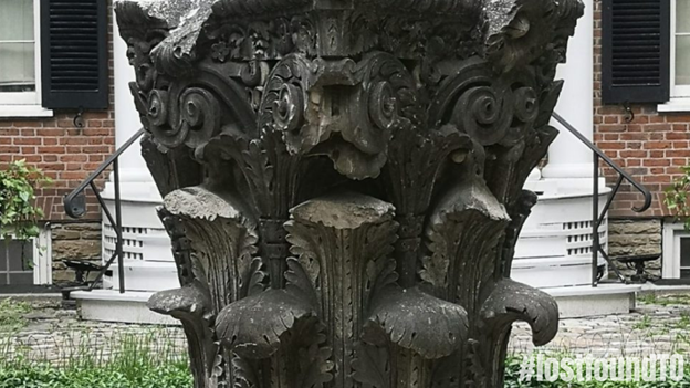 CampbellHouseTO's tweet photo. This Corinthian Capital is from the old @TorontoStar building on King St W, which was in operation from 1929 to 1972. What is a Corinthian Capital? It is an ornate carving that would stand on the top of a column. It is a distinct style because of the acanthus leaves. #lostfoundTO https://t.co/yDPcuqpXON