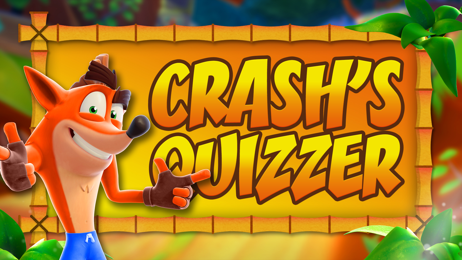 Crash Bandicoot On The Run Crash S Quizzer What S Your Time Trial Record Time So Far T Co 46tiwwyqjf Twitter