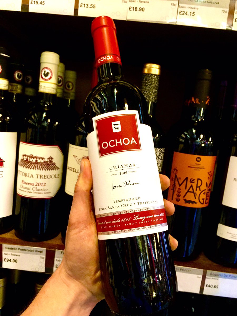Amathus City (@amathuscity) on Twitter photo Ochoa Tempranillo Crianza 2016 has been selected in to Harperâs wine stars of 2021. Why donât you pop in and get one for you for the weekend? <a href="/AmathusCity/">Amathus City</a> <a href="/LeadenhallMkt/">Leadenhall Market</a> @BODEGASOCHOA #amathusdrinks #crianza #tempranillo #Navarra #spanishwine #Ochoa #CityOfLondon Ochoa Tempranillo Crianza 2016 has been selected in to Harperâs wine stars of 2021. Why donât you pop in and get one for you for the weekend? <a href="/AmathusCity/">Amathus City</a> <a href="/LeadenhallMkt/">Leadenhall Market</a> @BODEGASOCHOA #amathusdrinks #crianza #tempranillo #Navarra #spanishwine #Ochoa #CityOfLondon