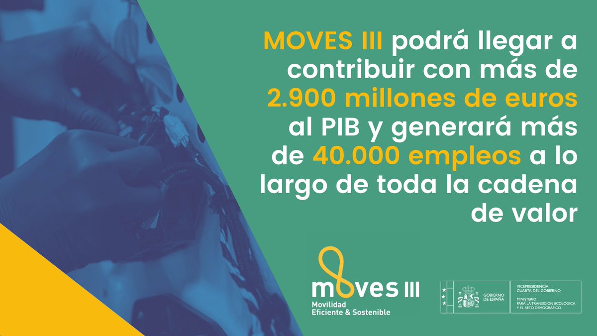 Teresaribera's tweet photo. Una jornada cargada de iniciativas en torno a la movilidad eléctrica y su potencial en empleo, industria e innovación en España. Gracias por vuestra participación!¡
 #MOVES3 y la correcta regulación de las infraestructuras de recarga ayudarán a impulsar todo su potencial. https://t.co/VbNCjes1Br