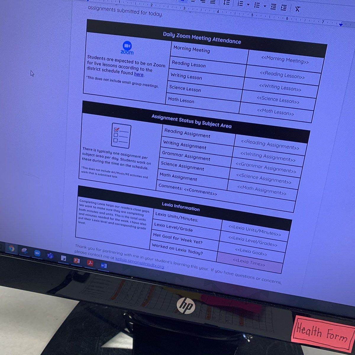 SimonsKellsie's tweet photo. Autocrat allows me to stay connected with families! Such a simple way to send a daily report. I love the other templates that creat positive notes! I defiantly want to continue using these next year! @kel_sanders @justinjags #NISDITBINGO https://t.co/wTzcmpJaw4