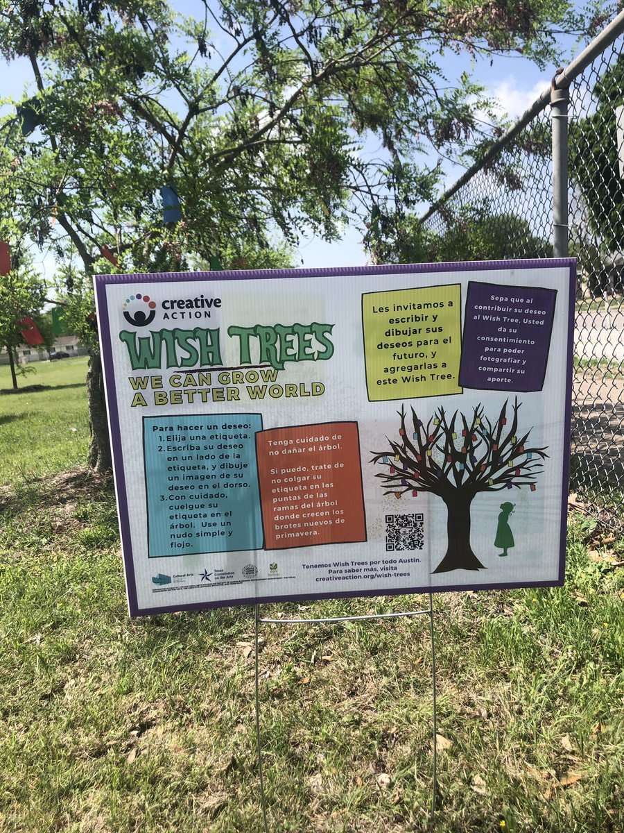 jhes_cli's tweet photo. We are so excited about our @CreativeATX Wish Tree! ✨ https://t.co/Cgdi87h547