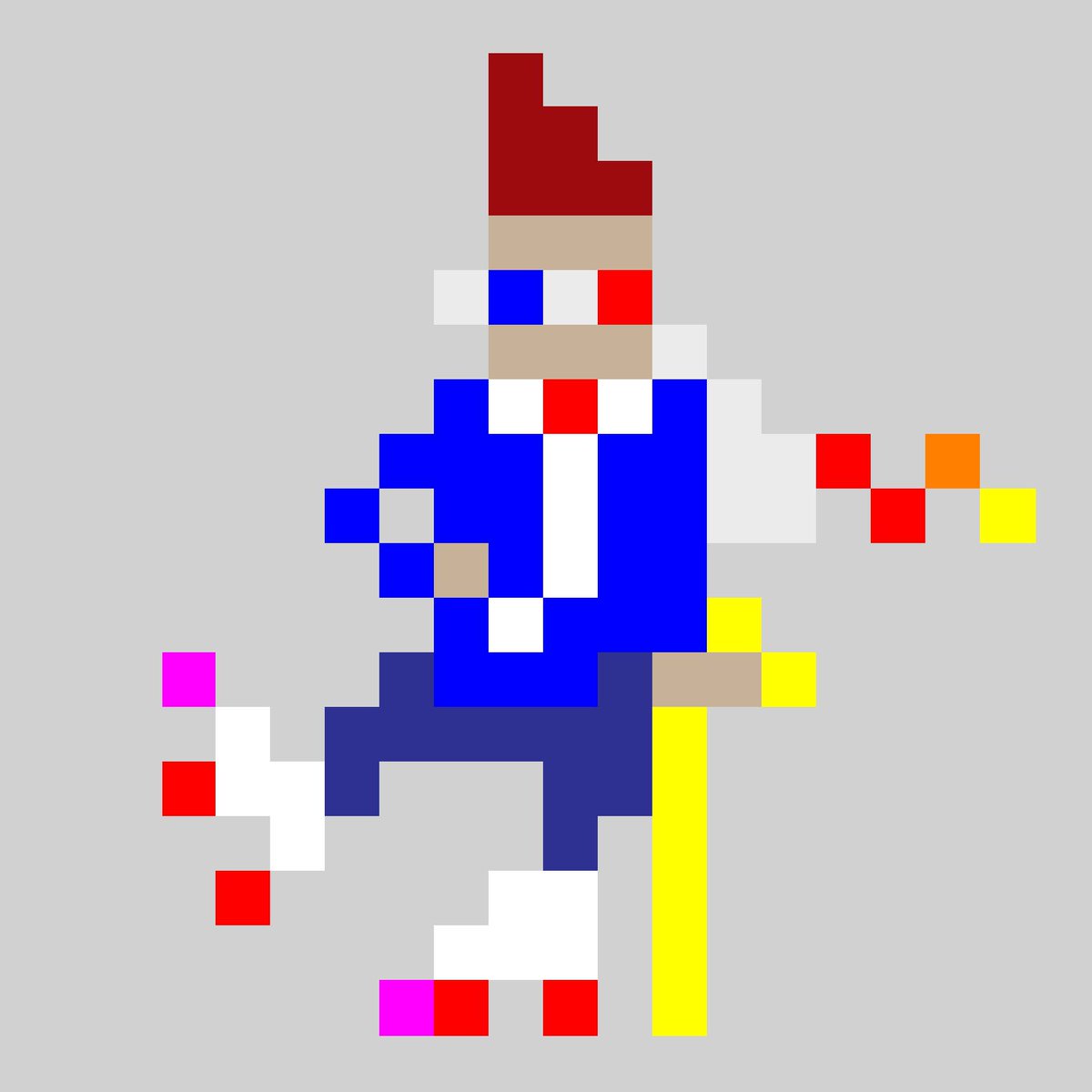 SuperPigFanClub's tweet photo. Pixie power couple: Winner Boy and Miss America. Their precious newborn is a destined doctor astronaut president ๐
.
.
.
.
#pixieparty #pixelart #missamerica https://t.co/pcV8OTsCcb