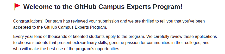 siddharth_hacks's tweet photo. I'm a 🚩 GitHub Campus Expert now!

Looking forward to helping many more communities and hackathons!!✨

Thanks, @juanpa, @elisehollowed &amp; @GitHubEducation for having me!💖

#GitHubCampusExpert #DevRel #Community https://t.co/rZOvQQSOBf