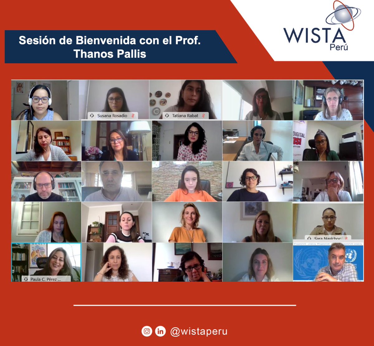apallis's tweet photo. (Advancing #equal #opportunities in the #maritime world): Delivering a keynote presentation @ the opening session of the #WISTA #LAC and #CEPAL initiated  #Diploma in #Maritime #Affairs - Felicitaciones por la organización -Agradecido por esta gran oportunidad .#shapeportfuture https://t.co/Pvfjfrwjz0