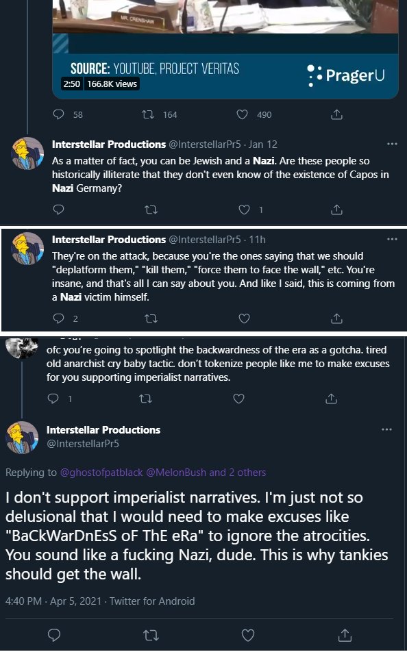 But pointing such out is fine when its for Xandy-daddy or he's tossing himself abt and since "get the wall" is problematic its funny he said such in one (also some of the ppl he is talking to are nazis, defending dogwhistles, etc, not worth arguing with). 7/