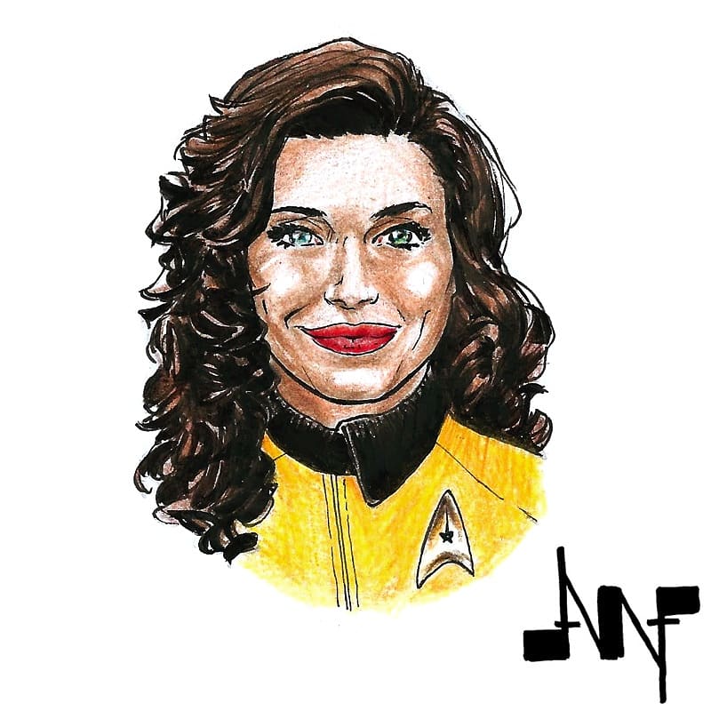 AlbertoNavajo's tweet photo. #RandomHeads 60: Number One
#albertonavajo #StarTrekStrangeNewWorlds #StarTrekDiscovery https://t.co/scLJdFtFfz