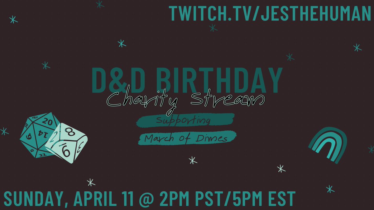 Today for  #ff I’m shouting out some amazing folks who are helping making the April 11  #dnd one shot  #charitystream a success!