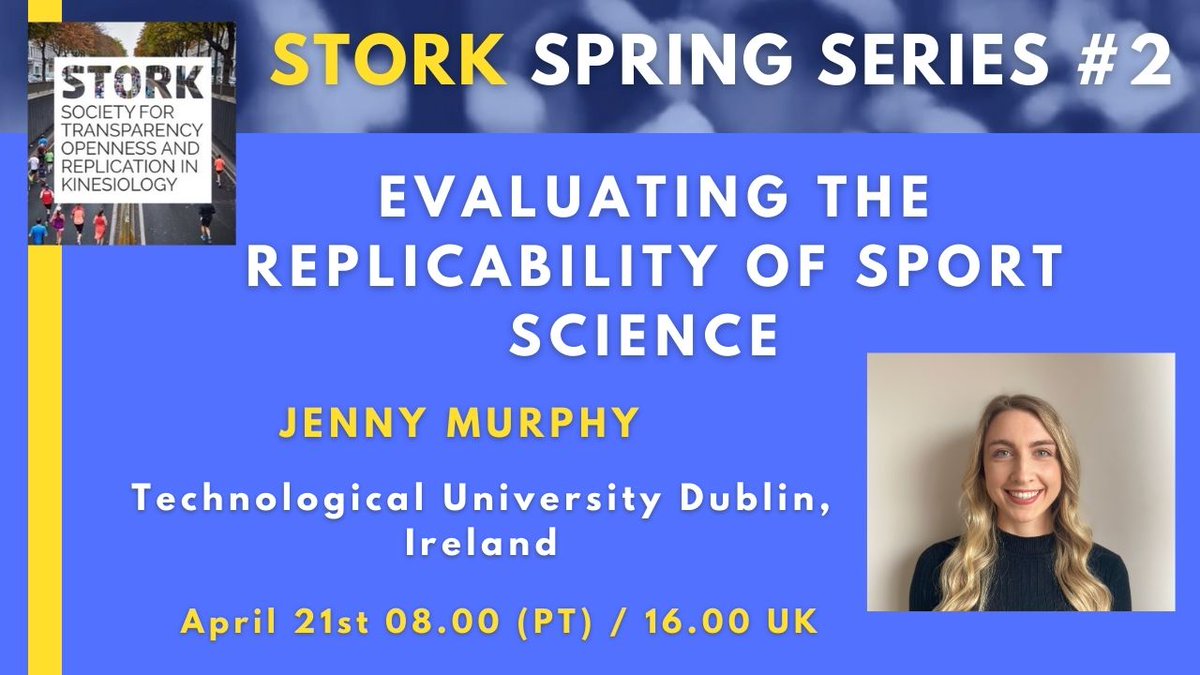 Looking forward to learning more about the new Sports Science Replication Centre (ssreplicationcentre.com) in the upcoming talk by <a href="/JennyMurphy2/">Jenny Murphy</a>. Register here: csueb.zoom.us/meeting/regist… <a href="/JoeWarne1/">Joe Warne</a> #OpenScience #Replication #kinesiology #ExerciseScience