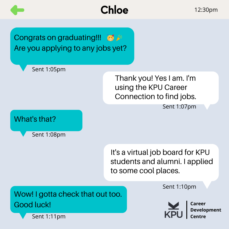KPUcdc's tweet photo. Close to graduation and still looking for a job? Check out KPU Career Connection! With tons of jobs from all the different facilities, its a great place to start looking!
Link: https://t.co/85YxbVHJNG
#kpu #kpucdc #JobsForStudents https://t.co/QZZycwAykG
