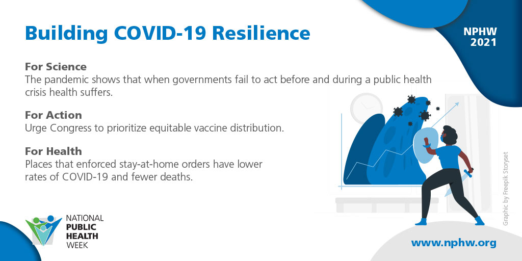 ATSU_news's tweet photo. National Public Health Week theme for Friday is building COVID-19 resilience. To learn more, visit https://t.co/PtaQRGroSc
#ThankYouPublicHealth #ATSU #ATSUAlumni #HealthSciences #HealthEducation #ATStill #ATStillUniversity https://t.co/dfibChyxoZ