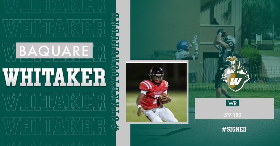 WhitakerBaquare's tweet photo. @MrViny123  @WebberFB  thank you for the chance #Committed https://t.co/QwgAmzBy71
