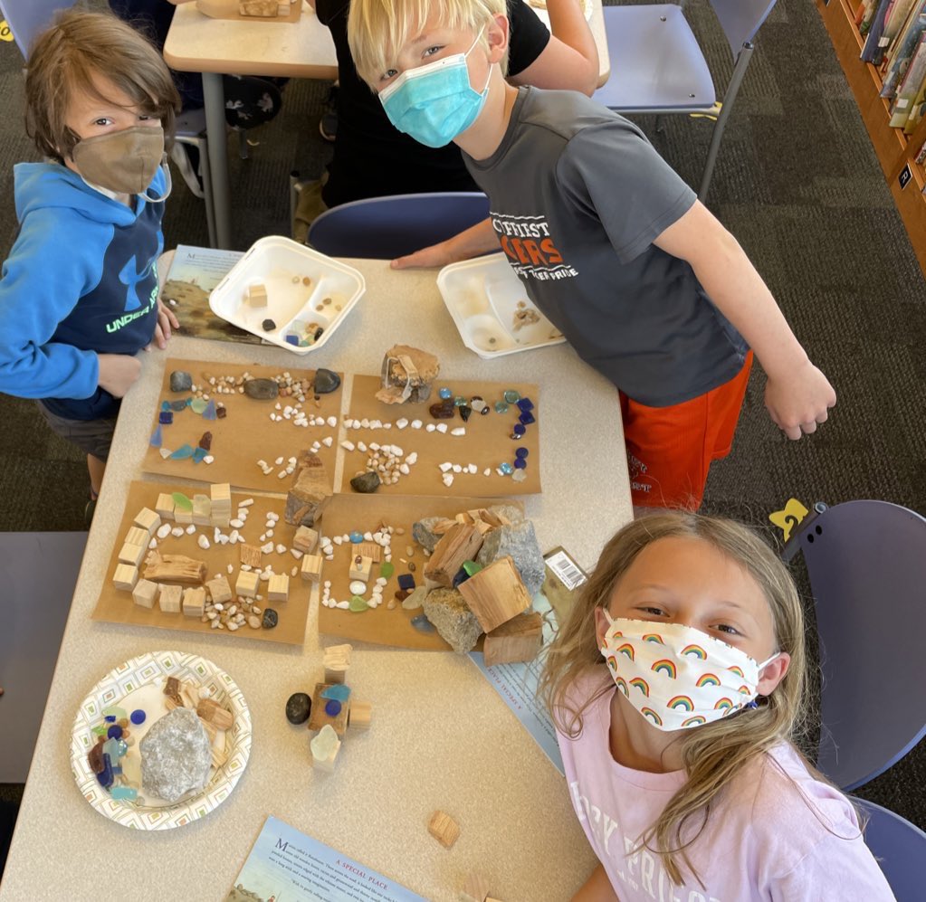 PPE_Library's tweet image. Wrapping up a week of Roxaboxen! Imagination + engineering + creativity + literacy = WIN