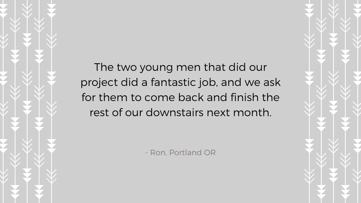 👏⭐️👏Way to go David K!  Bringing in the repeat business and showing how to #Installhappiness!