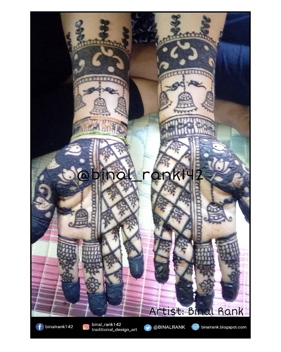 BINALRANK's tweet photo. #mahendi https://t.co/ai5R4R4BWM