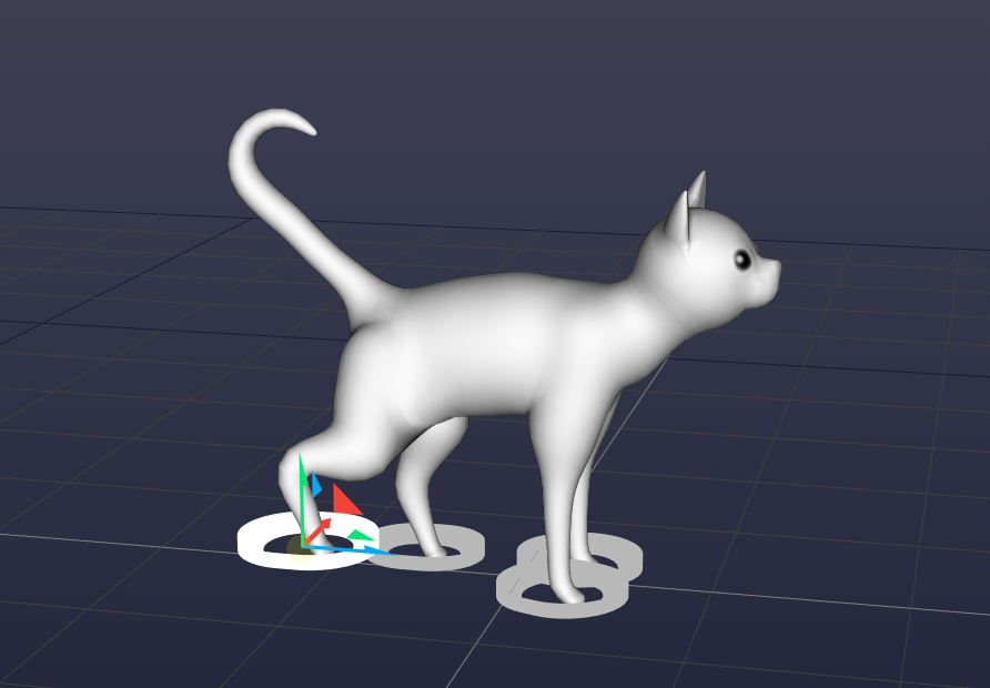 chocomintboy256's tweet photo. 猫ちゃんにIKつけるといやされるー。次は色つけて動かそう #Akeytsu #ZBrush #ZeeZoo https://t.co/BNze2HH2v3
