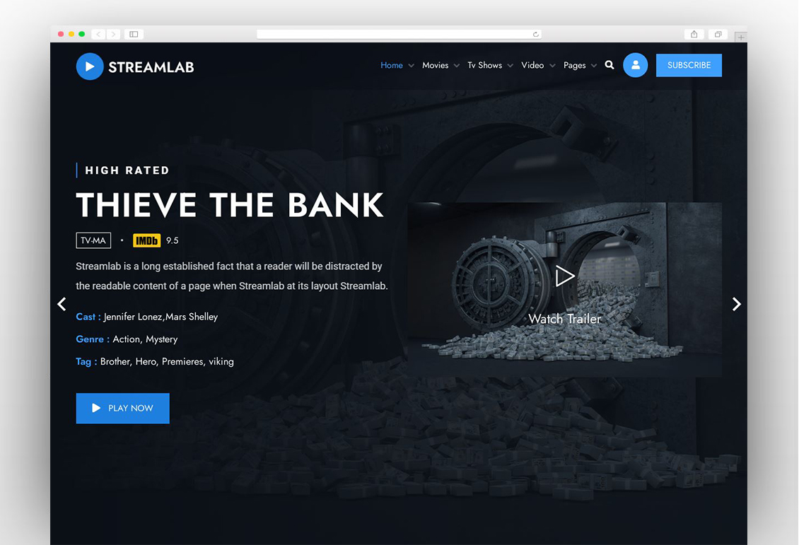 NewTemplatee's tweet photo. Most Popular Live Streaming and Broadcast WordPress Themes 2021
Check it out: https://t.co/3UQEAneOtV
#newtemplate #themeforest #wordpresstheme #envato #nthemez #designthinking #LivestreamingWordPressthemes #broadcastwebsite #podcastthemes #tvshowsWordPressthemes #videostreaming https://t.co/z0pmdDauUI