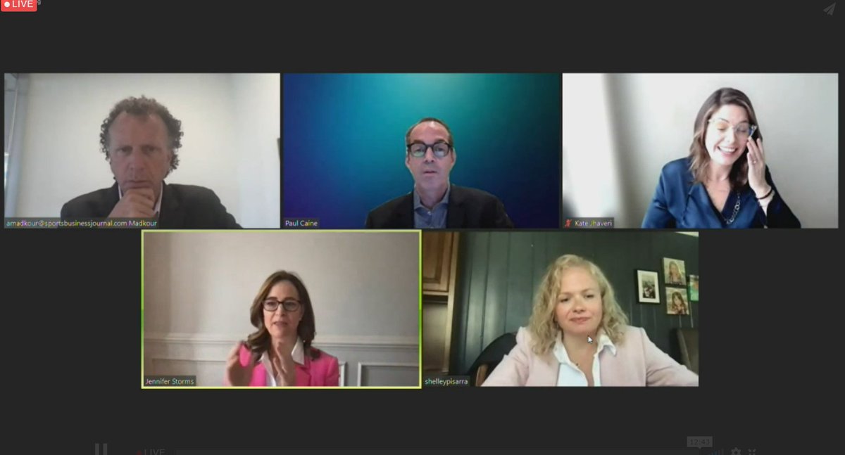 SloanSportsConf's tweet photo. #BigDataEnergy #SSAC21
"If you stay in the community realm (instead of pure personalization), you start to understand other opportunities around that individual based on the community they belong to"-@JenniferStorms https://t.co/2a4D9wgplV