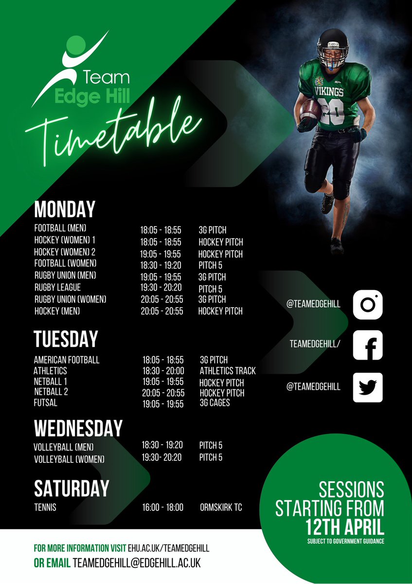 Team Edge Hill tweet media