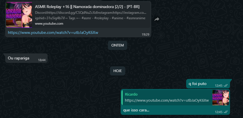 PROCURANDO NAMORADAS NO DISCORD 