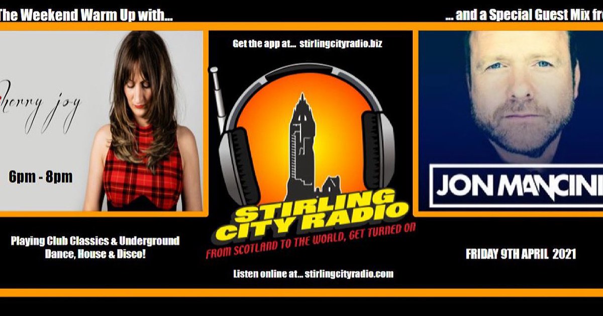 CherryJoyMusic's tweet photo. Tonight from 6pm on @StirCityRadio with a special House Party guest mix from @JonMancini1 🖤🧡
#FridayFeeling #NewMusic2021 #weekendvibes #FridayVibes https://t.co/hG7KEvBEL7