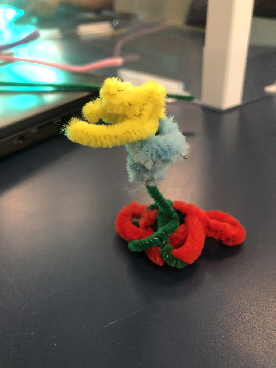 ENL_BCSD's tweet photo. Fun Friday! More STEM 🌸 creations.  #JFKENL @brewsterschools https://t.co/CFzNxQf13o
