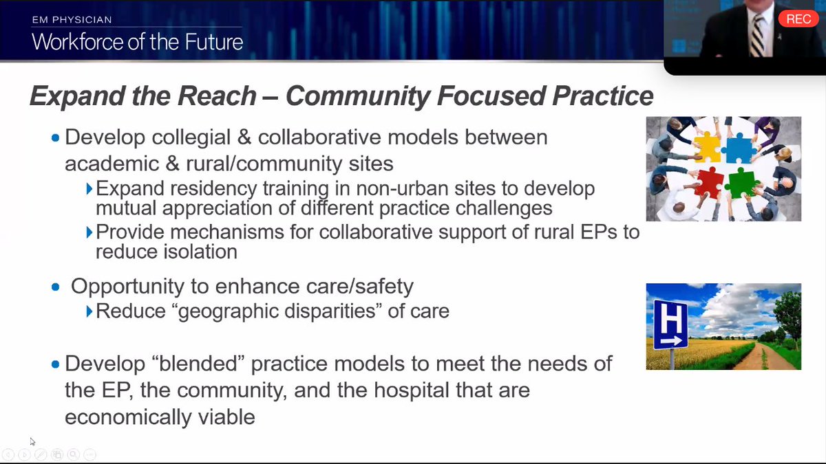 The last group addressed Demand in EM, largely tackling 3 concepts:1. Increasing standards of practice2. Expanding what is considered EM practice3. Expanding reach in rural and community settings