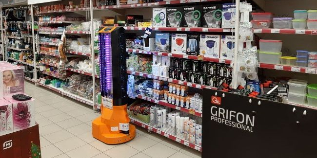 SAGA_Robotics's tweet image. Розничная сеть «Магнит» начала тестировать робота UltraBot для интеллектуальной дезинфекции помещений ультрафиолетовым излучением. #Магнит #UltraBot #роботдезинфектор

Подробнее: ow.ly/USk550EkPht