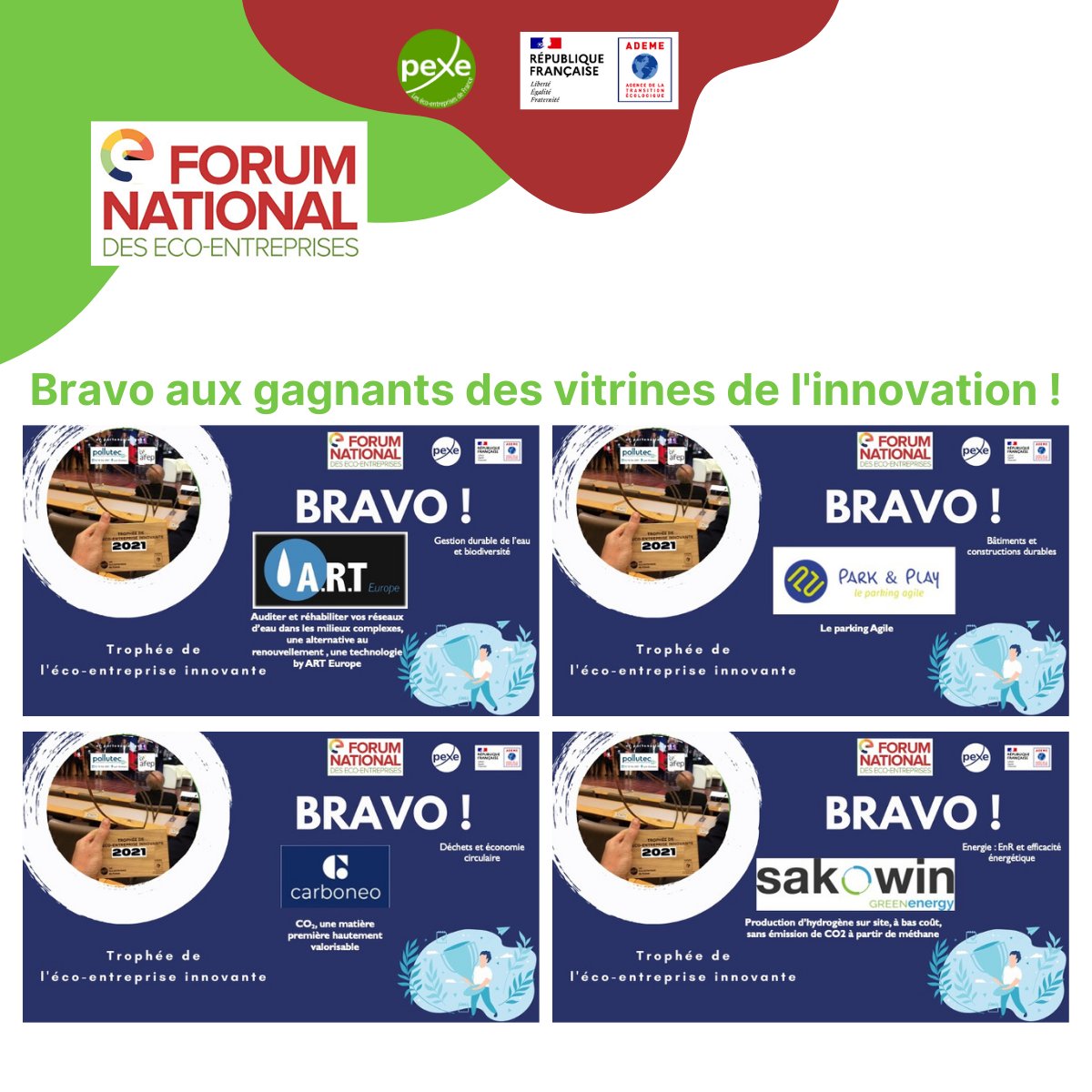 Réseau Pexe - Eco-entreprises de France tweet media
