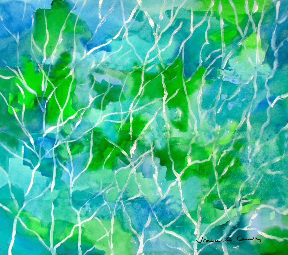 conway_jeanne's tweet photo. Blue Green Abstraction, @Cir_Collective, #colour_collective, #TanagerTurquoise, #watercolor https://t.co/rTJHJoTGui