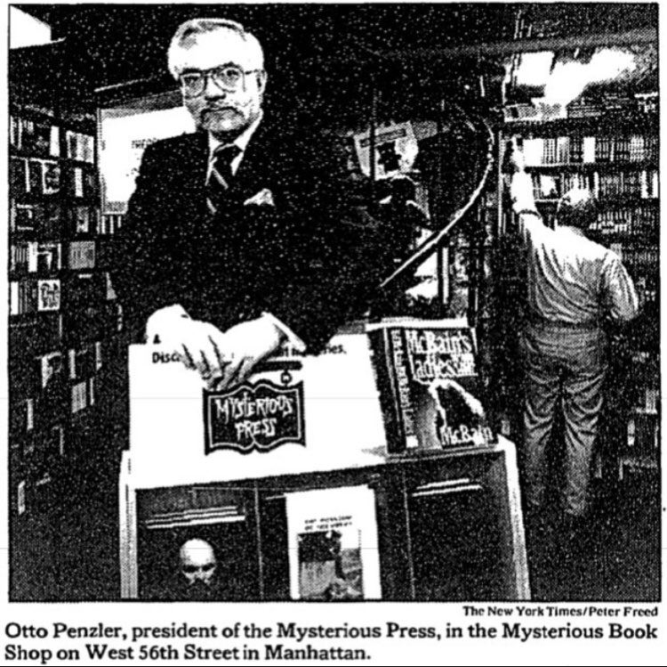 Mysterious Bookshop (@themysterious) on Twitter photo Otto Penzler photographed in the original Mysterious Bookshop for a 1988 <a href="/nytimes/">The New York Times</a> article about <a href="/MysteriousPress/">Mysterious Press</a> Otto Penzler photographed in the original Mysterious Bookshop for a 1988 <a href="/nytimes/">The New York Times</a> article about <a href="/MysteriousPress/">Mysterious Press</a>