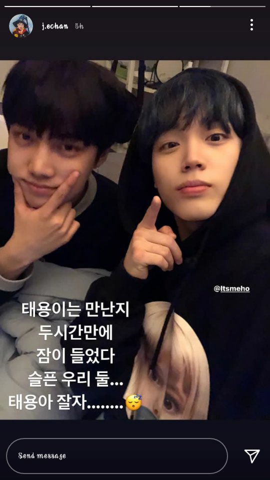 BinieeeL's tweet photo. JAEHO AND JAEBEOM IN ONE FRAME AGAIN!!!! 😭😭
THEY CELEBRATE JAEHO'S BDAY TOGETHER (MY HEART 😭)
#I_LAND_JAEBEOM #JAEHO_ILAND https://t.co/FVdKKdDmrw