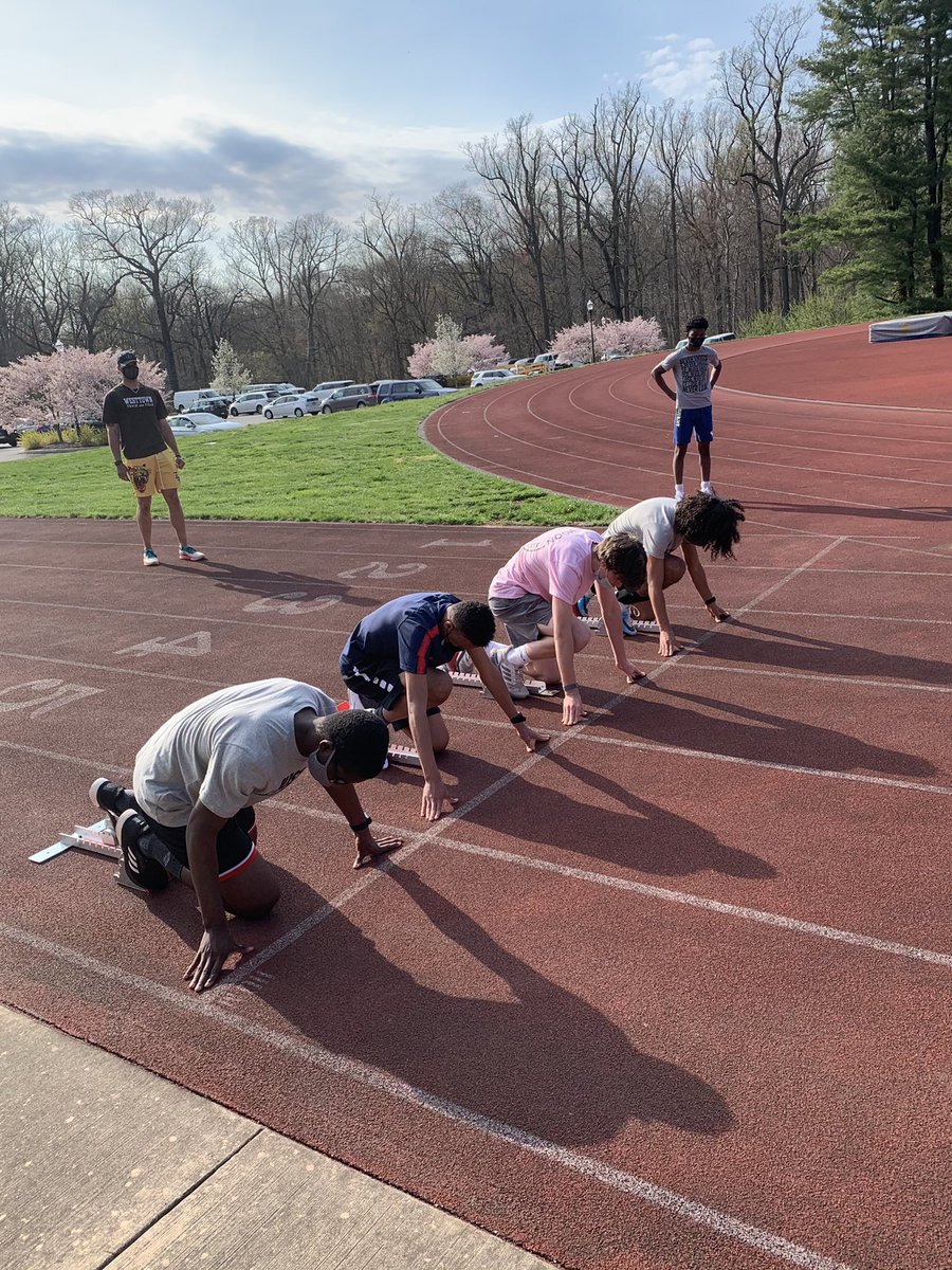 WT_track's tweet photo. Getting prepped for the first meet of the season against @AbingtonFriends on Tuesday. #GoTown https://t.co/QdOGiLtVEP