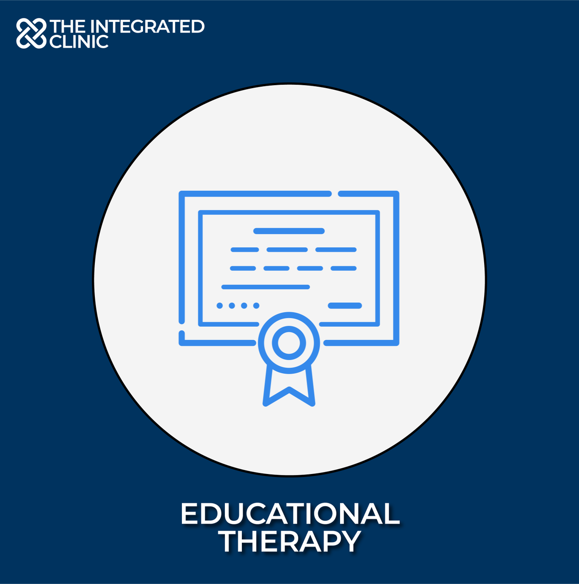 TIntegratedC's tweet photo. Our team's educational therapists use a strength-based approach in order to provide comprehensive academic support, helping clients succeed in all academic environments. Learn more about educational therapy on our website &amp; book an appointment today! #education #therapy #learning https://t.co/dbNsz1IQ7u