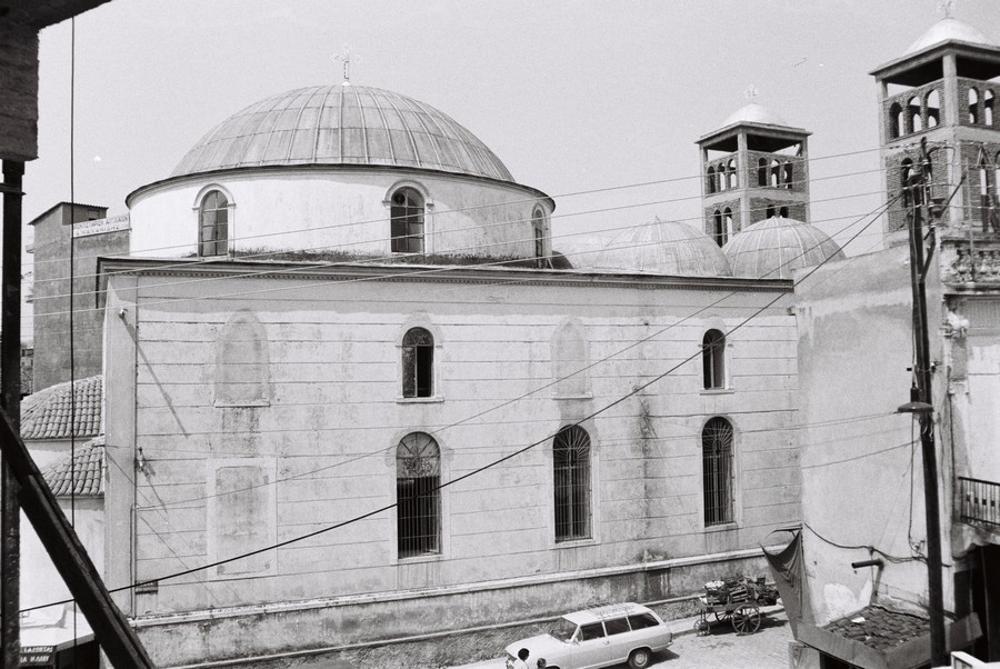 Bayezid (Atik) Mosque, DramaChurch of Agios NikolaosBuilt during reign of Beyazit II. and restored during Hamidian era, desecrated by both Bulgarians and Greeks and since used as an Orthodox church with the addition of 2 hideous bell towers