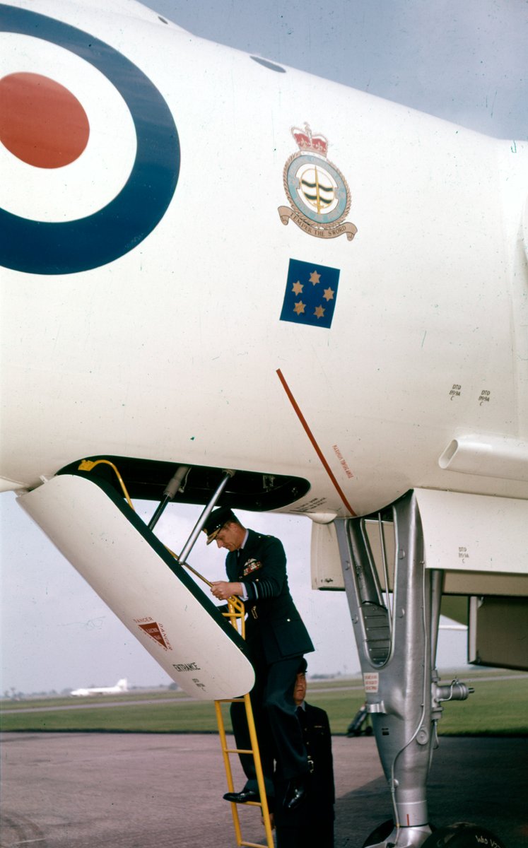 HRH Prince Philip The Duke Of Edinburgh. A Navy man at heart with a love of flying. 1/3