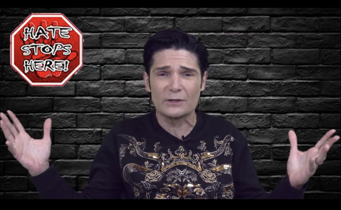 KyraFeldman1's tweet photo. Such powerful words and advice from @Corey_Feldman here. Hearing about his experiences are so upsetting and Iโm glad heโs been strong enough to fight through the hate. Hugs/love to you Corey ๐ #Blockandignore #ignorethehaters #222 #feldfam https://t.co/wd2pvEsFw4
