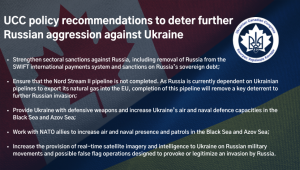 ukrcancongress's tweet photo. UCC met with Minister @MarcGarneau about the escalating #Russian aggression against #Ukraine. UCC President Alexandra Chyczij presented recommendations for actions by #Canada and thanked him for his unequivocal support of #Ukrainian sovereignty. #cdnpoli 
https://t.co/OB50qQBImB https://t.co/Uu5rFRuTYj