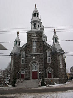 Town: Trois-PistolesChurch: Notre-Dame-des-NeigesPopulation: 3,456Built: 1887