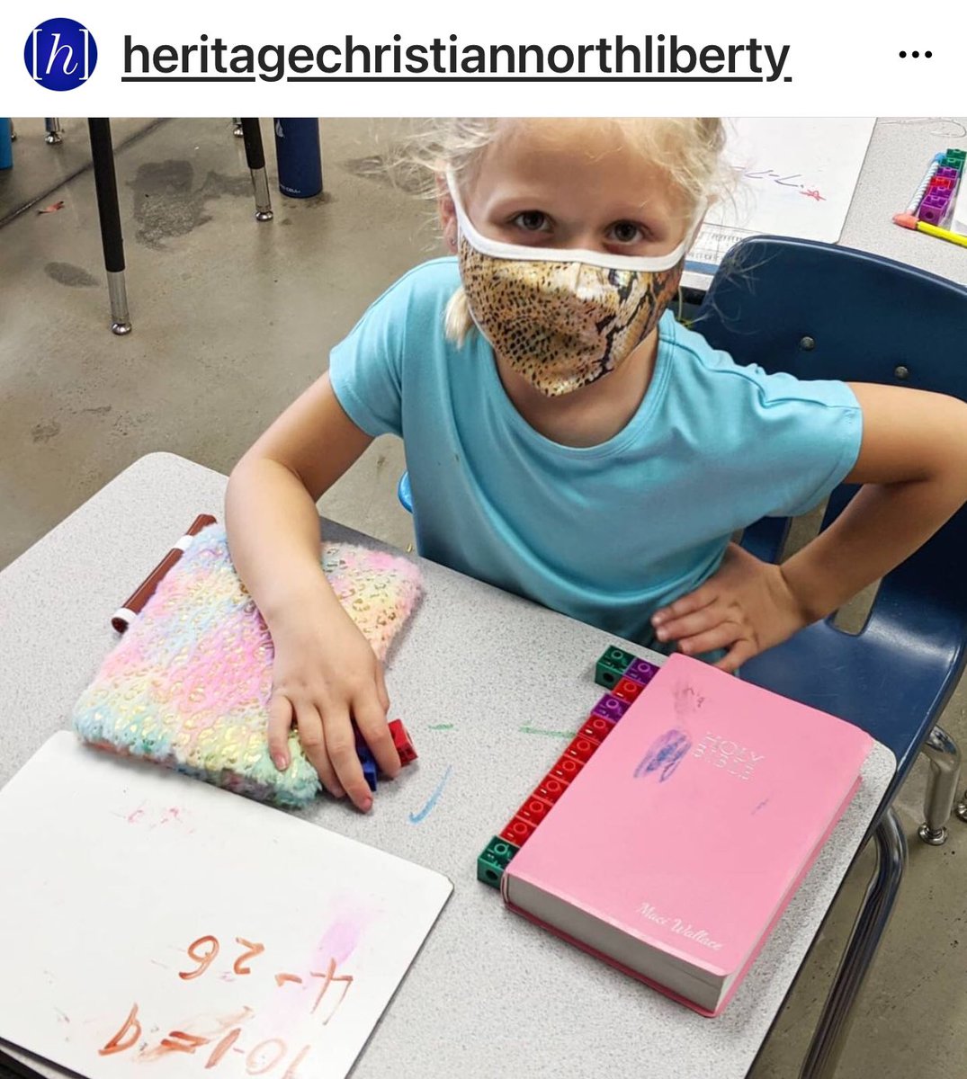 HeritageNL's tweet image. Today Mrs. Schillinger’s Kindergarten was busy measuring and comparing items of different lengths in the classroom. #HCSTransform #AcademicallyExcellent
#BiblicallyFaithful