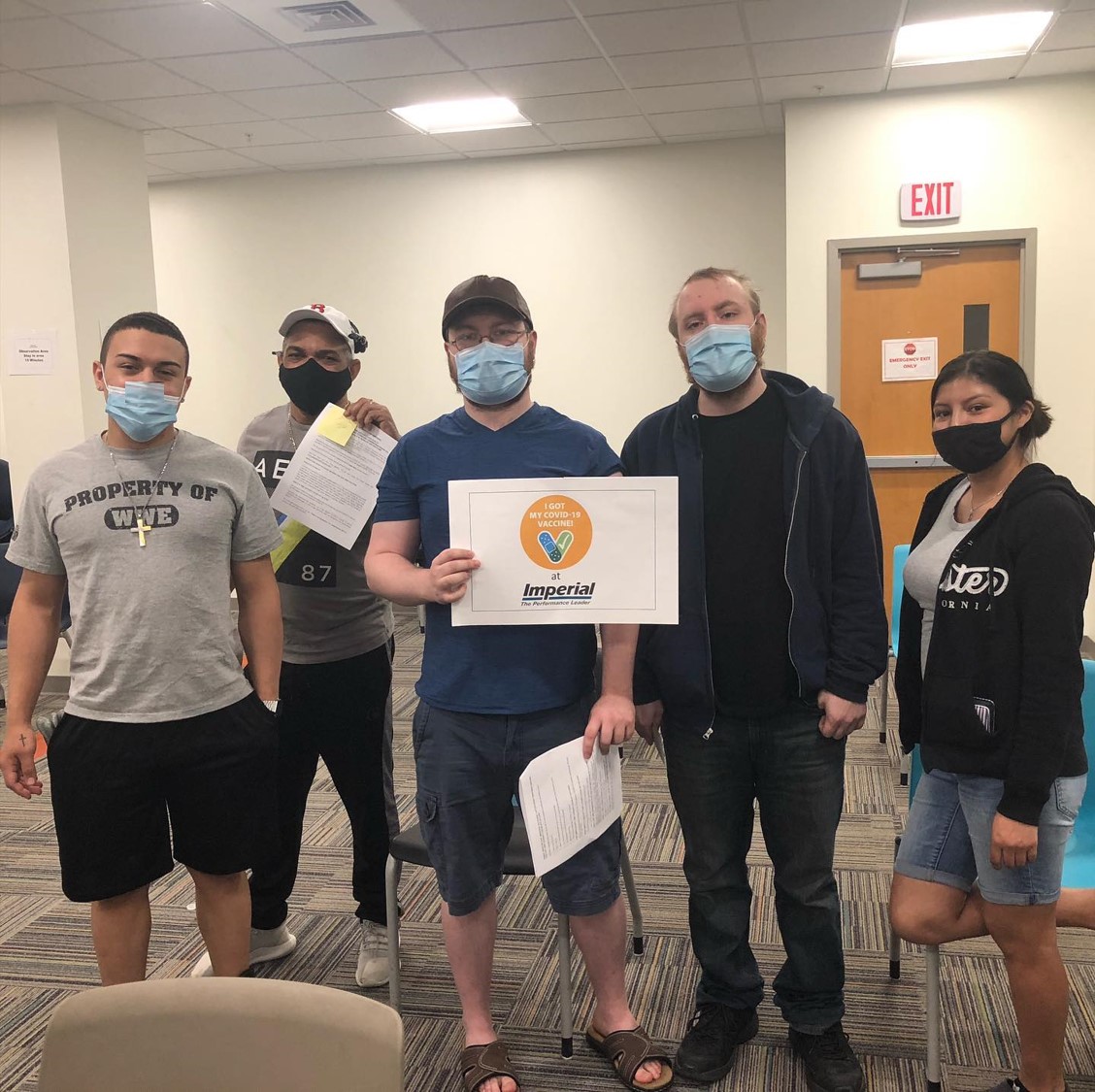 ImperialDistributors, Inc. (@idi_inc) on Twitter photo Happy Vaccination Day <a href="/IDI_Inc/">ImperialDistributors, Inc.</a>! Our on-site vaccine clinic today was a huge success! Thank you to the <a href="/UnitedWayofCM/">United Way CM</a>, Worcester Equity Clinic, and our incredible Imperial team for making this happen! #vaccinationday <a href="/TimGarvinUW/">Tim Garvin</a> Happy Vaccination Day <a href="/IDI_Inc/">ImperialDistributors, Inc.</a>! Our on-site vaccine clinic today was a huge success! Thank you to the <a href="/UnitedWayofCM/">United Way CM</a>, Worcester Equity Clinic, and our incredible Imperial team for making this happen! #vaccinationday <a href="/TimGarvinUW/">Tim Garvin</a>