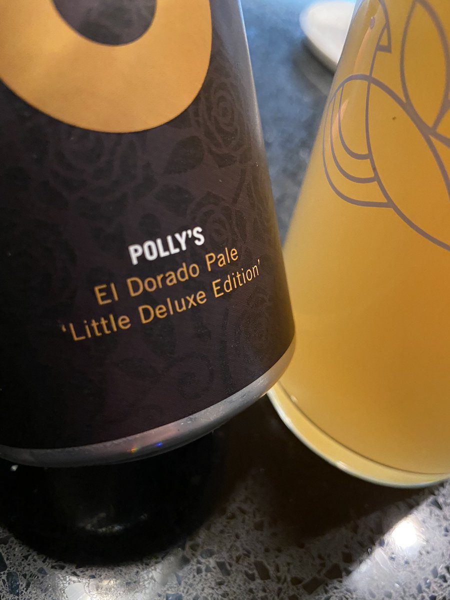 Close to an adult #Lilt with a single hop! More stunning work and cleverness from <a href="/pollysbrewco/">Polly's</a> and supplied by <a href="/SDCellars/">South Downs Cellars</a> who are just the go-to for quality craft.