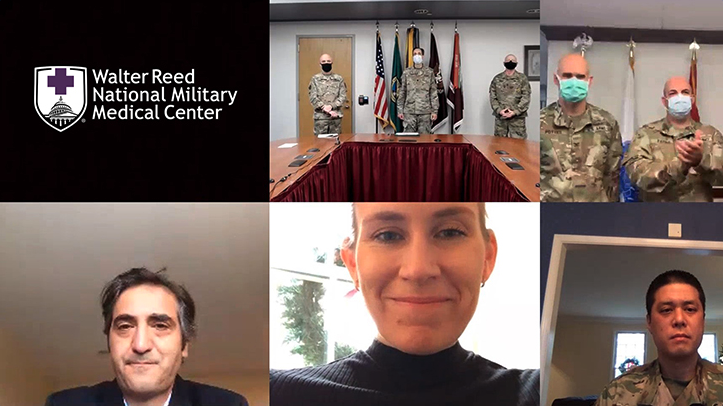 As we continue to make progress in fighting the #Covid19 pandemic, we wait to acknowledge Major Steve Hong for winning The AMSUS Physician Award for his design of the COVID-19 Airway Management Isolation Chamber (CAMIC). Congratulations Major Hong! 👏👏👏bit.ly/MajSHong