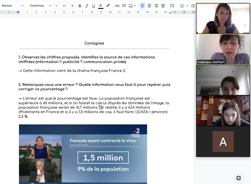 LyceeFrancaisTo's tweet photo. Co-animation dans le cadre des @semainedesmaths et @spme : les chiffres disent-ils toujours la vérité ? Les 4è enquêtent et exercent leur esprit critique avant des vacances bien méritées #bcdilft https://t.co/0wICESGNUz
