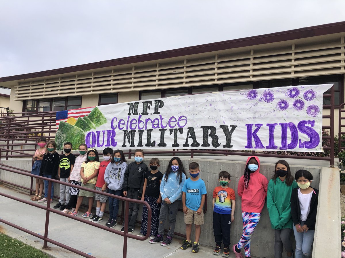 Today we celebrated our #militarykids with a balloon arch, cheering squad, and fun music! We celebrated them because they serve too! #TheMaryFayWay #FUESD <a href="/FUESDSchools/">FUESD Schools</a> <a href="/MCIWPendletonCA/">Camp Pendleton</a>
