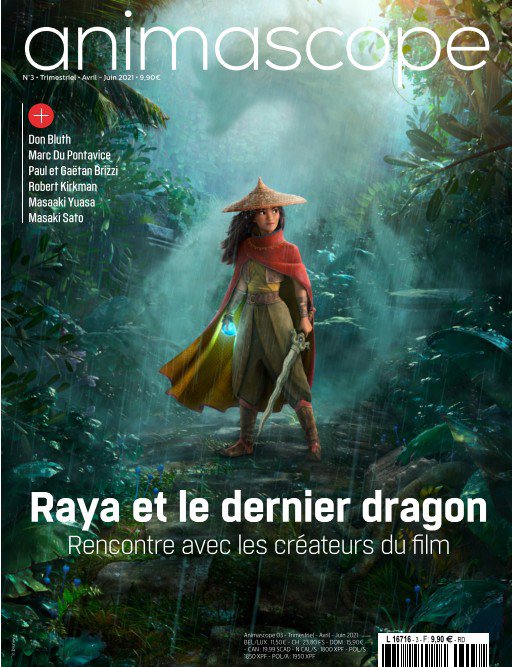 Nous vous annonçons la sortie en kiosque la semaine prochaine du troisième numéro d'animascope. Nous avons pu rencontrer une grande partie de l'équipe, des réalisateurs aux chefs de départements du magnifique <a href="/DisneyRaya/">asg</a> #animascope03 déjà dispo en demat sur Cafeyn. <a href="/DisneyFR/">Disney</a>
