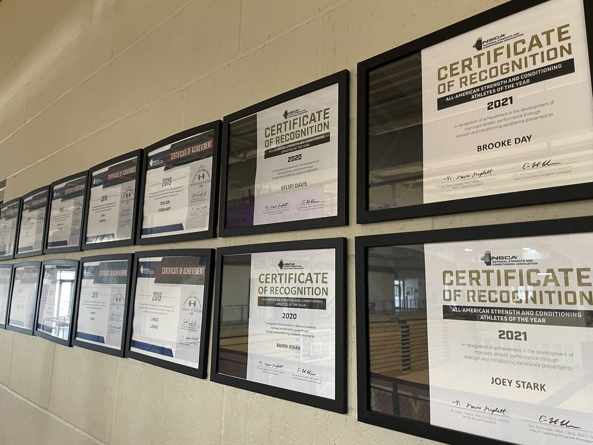 7 years of NSCA All-American S&amp;C athletes of the year. Congratulations to <a href="/brooke__day/">Brooke Day</a> &amp; @_24Stark for representing Avila this year. <a href="/nscaofficial/">NSCA</a> @avila_athletics