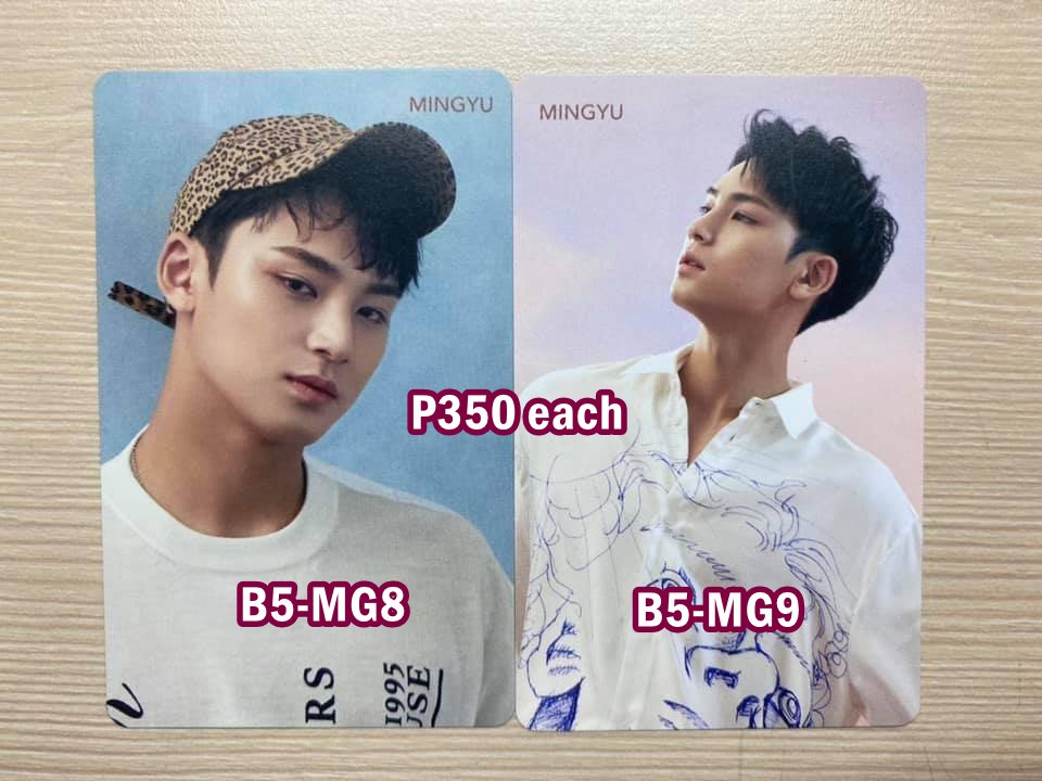  #EMTaiwanFindsSEVENTEEN Mingyu Fallin' Flower HMVP350 each, all-in w/o LSFbuy both for P650PAY within 24hrs of claimingQRT w/ "code AKIN KA" to claim