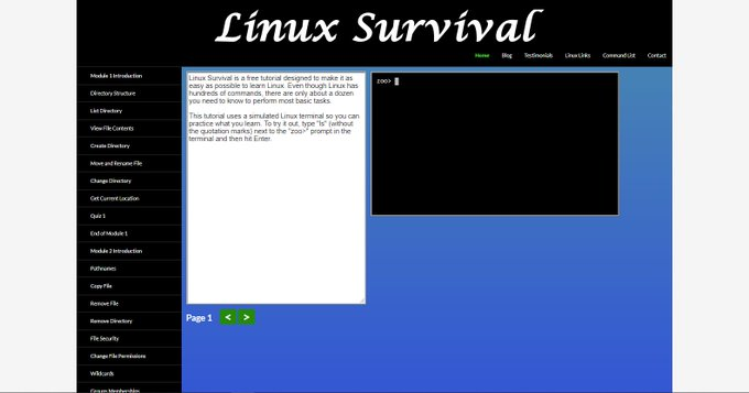 Prathkum's tweet image. I found a great website to learn Linux

Linux Survival is a free tutorial designed to make it as easy as possible to learn Linux. Even though Linux has hundreds of commands, there are only about a dozen you need to know to perform most basic tasks.

🖇️ linuxsurvival.com